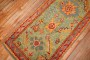 Green Antique Turkish Oushak Runner No. j3212