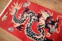 Red Dragon Tibetan Rug No. j3228