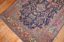 Blue Persian Kashan Antique Rug No. j3234