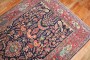 Blue Persian Kashan Antique Rug No. j3234