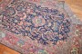 Blue Persian Kashan Antique Rug No. j3234