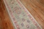 Narrow Light Green Antique Oushak Runner No. j3246