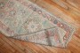 Narrow Light Green Antique Oushak Runner No. j3246