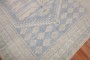 Blue Cream Vintage Turkish Rug No. j3272