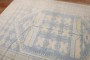 Blue Cream Vintage Turkish Rug No. j3272