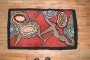 American Hooked Rug No. j3291