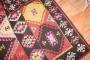 Vintage Geometric Kilim Dated 1961 No. j3298