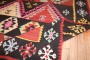 Vintage Geometric Kilim Dated 1961 No. j3298