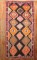 Kars Colorful Gallery size geometric Runner No. j3355