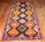 Kars Colorful Gallery size geometric Runner No. j3355