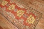 Antique Red Small Oushak Runner No. j3362