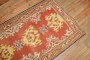 Antique Red Small Oushak Runner No. j3362