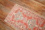 Red Narrow Antique Oushak Runner No. j3364