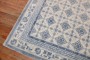 White Blue Chinese Rug No. j3396