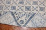 White Blue Chinese Rug No. j3396