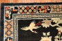 Antique Chinese Batou Peking Pictorial Landscape Rug No. j3399