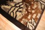 Rare Square Tibetan Tiger Rug No. j3408