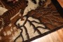 Rare Square Tibetan Tiger Rug No. j3408