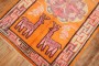 Vintage Deer Tibetan Rug No. j3424