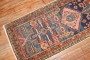 narrow Antique Heriz Runner No. j3428