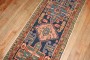 narrow Antique Heriz Runner No. j3428