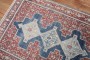 Ink Blue Red Antique Senneh Rug No. j3431