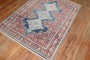 Ink Blue Red Antique Senneh Rug No. j3431