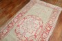 Light Green Antique Oushak Runner No. J3434