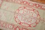 Light Green Antique Oushak Runner No. J3434