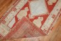 Red Vintage Inspired Caucasian Rug No. j3451