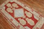 Red Vintage Inspired Caucasian Rug No. j3451