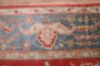 Red Antique Turkish Oushak Rug No. j3457