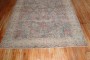 Blue Pink Antique Sarouk Rug No. j3468