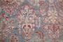 Blue Pink Antique Sarouk Rug No. j3468