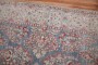 Blue Pink Antique Sarouk Rug No. j3468