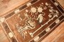 Brown Chinese Peking Rug No. j3526