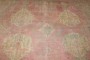 Large Pink Antique Turkish Oushak Rug No. j3544