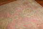 Large Pink Antique Turkish Oushak Rug No. j3544