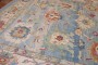 Large Blue Reproduction Oushak Rug No. j3564