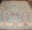 Large Blue Reproduction Oushak Rug No. j3564