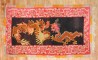 Wild Pictorial Tibetan Rug No. j3569