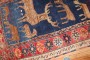 Turkish Deer Pictorial Dowry Rug No. j3603