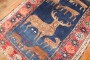 Turkish Deer Pictorial Dowry Rug No. j3603