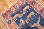 Turkish Deer Pictorial Dowry Rug No. j3603