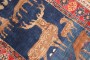 Turkish Deer Pictorial Dowry Rug No. j3603