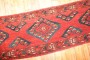 Red Tribal Ersari Small Rug No. j3614