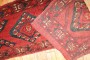 Red Tribal Ersari Small Rug No. j3614