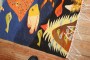 Vintage Fish Design European Kilim No. j3621