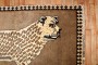 Vintage Inspired Cheetah Persian Rug No. j3628