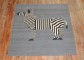 Persian Zebra Kilim Wall Hanging No. j3636